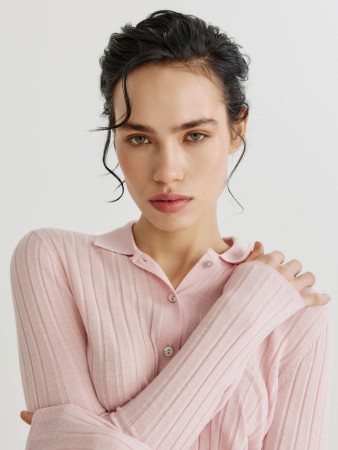 вязаный кардиган из 100% шерсти - женские кардиганы жемчужные 