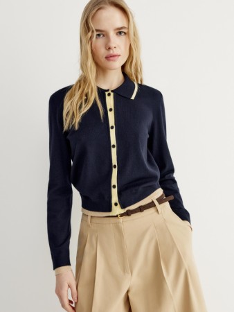 вязаный кардиган с содержанием шерсти - женские джемперы, свитеры и кардиганы для взрослых 