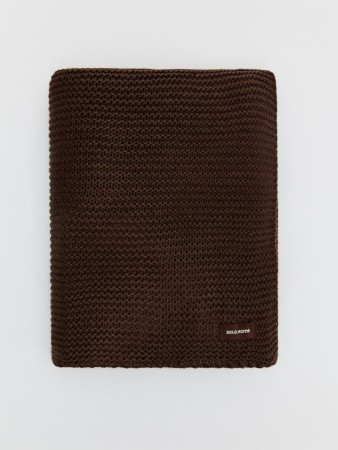 вязаный плед - товары для дома трикотажные 