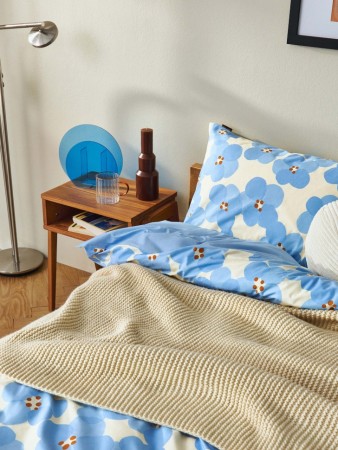 вязаный плед фотография