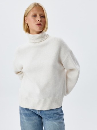 вязаный свитер с содержанием шерсти - женские джемперы, свитеры и кардиганы короткие 