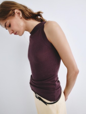 вязаный топ из линейки  young - детские топы из вискозы 