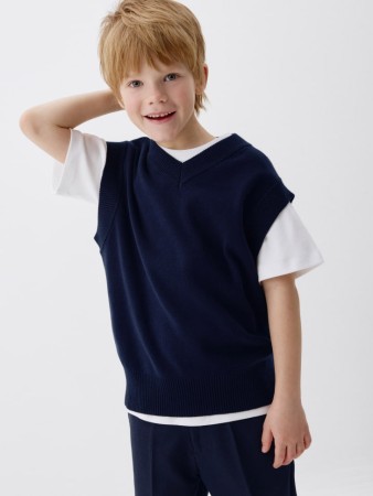 вязаный жилет для мальчиков - детская одежда, обувь и аксессуары для всех возрастов угольная 