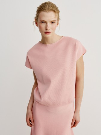 вязаный жилет из смесового лиоцелла с содержанием шелка - верхняя одежда из лиоцелла 