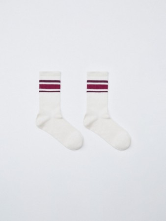 высокие носки в рубчик - носки, чулки и колготки в рубчик 