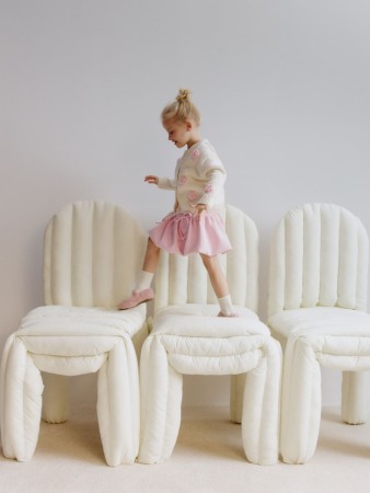 юбка-баллон с бантиками для девочек фотография