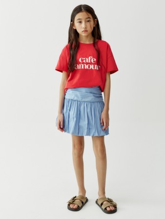 юбка-баллон в полоску для девочек фотография