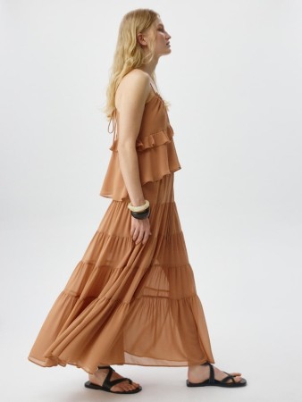 юбка макси в стиле бохо - женские юбки российские 