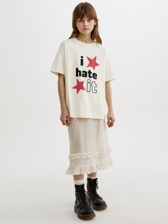 юбка миди с принтом для девочек фотография