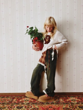 юбка-пояс в клетку для девочек фотография