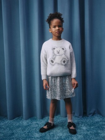 юбка с пайетками для девочек - детская одежда трикотажная 