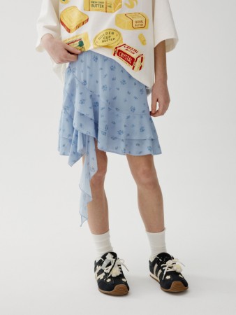 юбка-шорты с воланами для девочек - детские юбки с воланами 