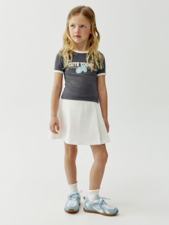 юбка-шорты в складку для девочек - детская одежда для детей 