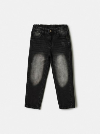 зауженные джинсы на резинке для мальчиков фотография