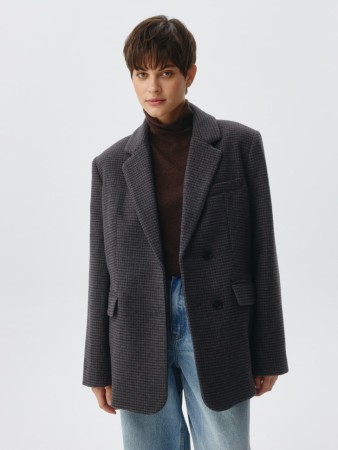 жакет из смесовой шерсти - женские жакеты классические 