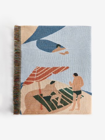 жаккардовый плед 130х170 см - товары для дома