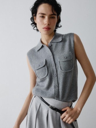 жилет из 100% шерсти фотография