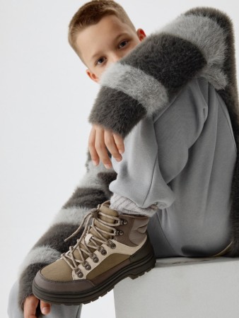 зимние ботинки-хайкеры для мальчиков фотография