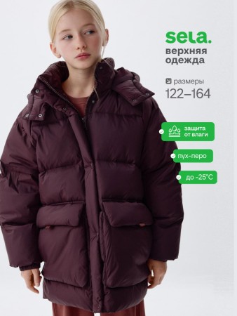 зимний пуховик для девочек - детские пуховики