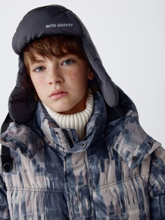 зимняя шапка-ушанка для мальчиков - аксессуары зимние 