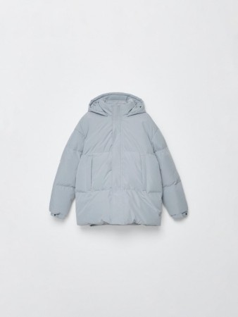 зимняя стеганая куртка оверсайз - куртки и пуховики фактурные 