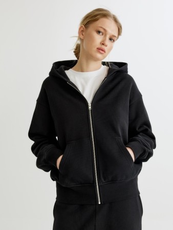 зип-худи из футера фотография