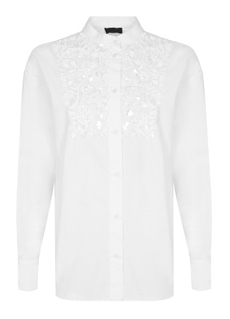 блузка женская camicia ts m/l  - женские блузы с воротником 