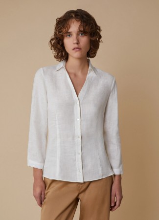 блузка женская sfera yblack - женские блузы с воротником 