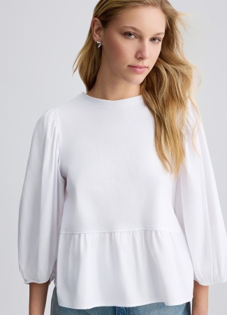 блузка женская tunica jersey  - женские блузы эластановые 