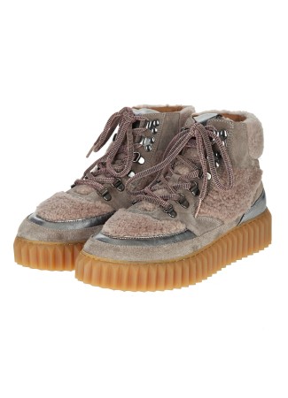 ботинки женские eva hike  - женская обувь коричневая 