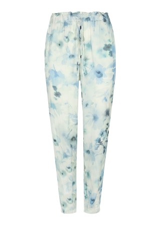 брюки женские allover satin jogger pants  фотография