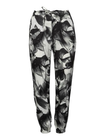 брюки женские  allover satin jogger pants  фотография