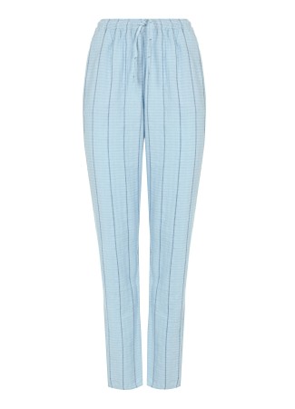 брюки женские изо льна и вискозы linen straight pants  - женская одежда