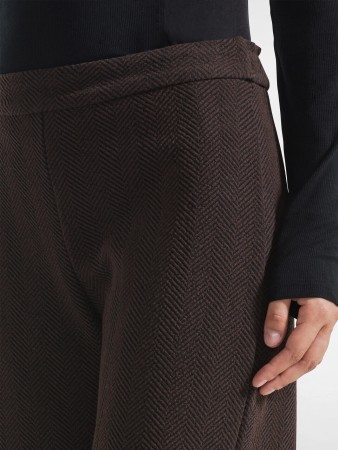 брюки женские  - женские брюки с рисунком елочка 