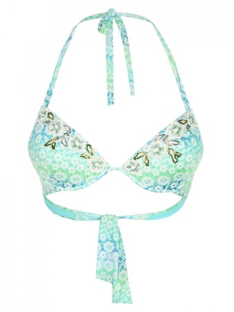 бюстгальтер для купания push-up bra   с эффектом пуш-ап - женское пляжное белье