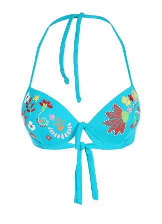 бюстгальтер для купания женский push-up bra  фотография