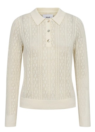 джемпер-поло женский livas  - женская одежда numph 