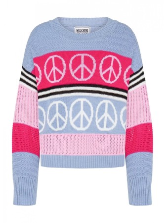 джемпер женский  jeans - женская одежда mo5ch1no jeans 