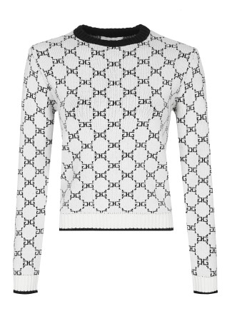 джемпер женский logo mania  - женская одежда gaelle paris 