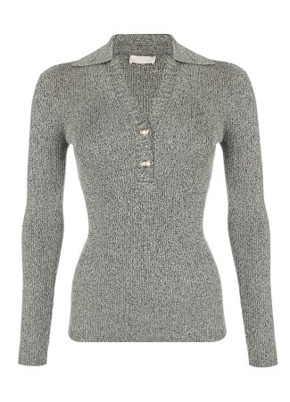 джемпер женский с люрексом  - женская одежда liu jo 