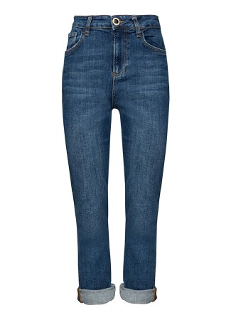 джинсы женские straight fit hw  фотография