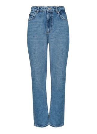 джинсы женские straight fit hw  - джинсы голубые 