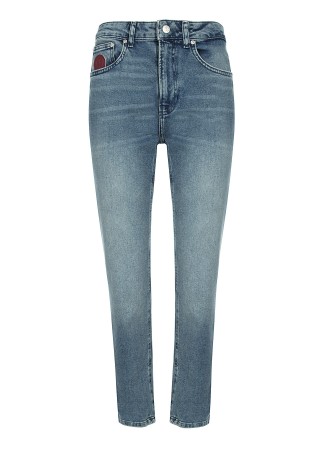 джинсы женские  - женская одежда с логотипом 