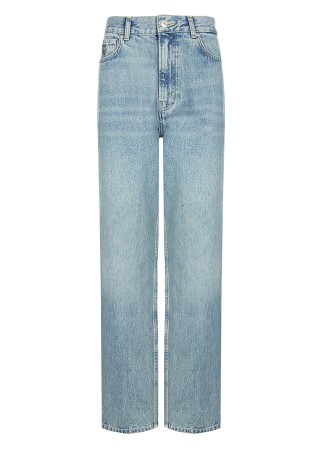 джинсы женские  - женская одежда с логотипом 