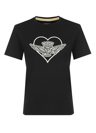футболка женская eagle and heart   - женская одежда aeronautica militare 