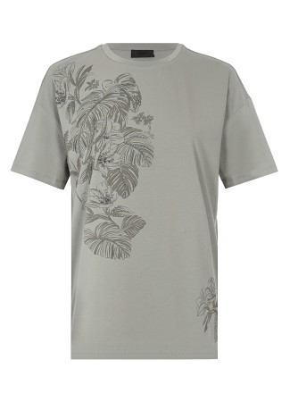 футболка женская embroidery  - женские футболки и поло эластановые 