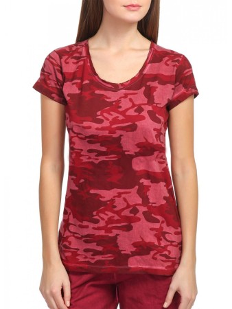 футболка женская хлопковая woman t-shirt campagnolo - женские футболки с вырезом по распродаже