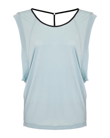 футболка женская из тенсела string back tee  - женская одежда casall 