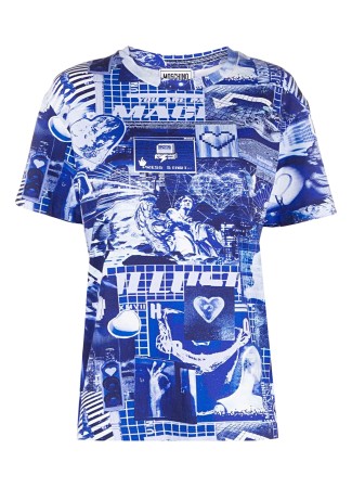 футболка женская  jeans - женская одежда mo5ch1no jeans 