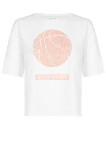 футболка женская t-shirt ea7 фотография